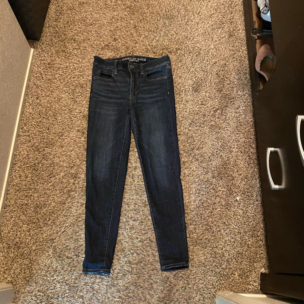 American eagle jeans super super stretch X